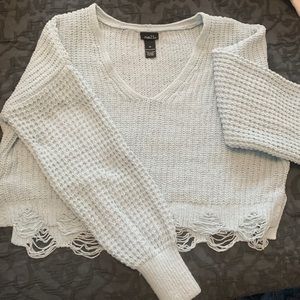 Rue 21 sweater light blue
